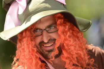 Louis Theroux as the Mad Hatter